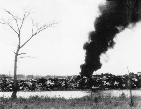 Remediating a burning trash dump doesn't necessarily require an international environmental initiative, but as a general rule the greatest threat to any nation's security is the destruction of its environment.